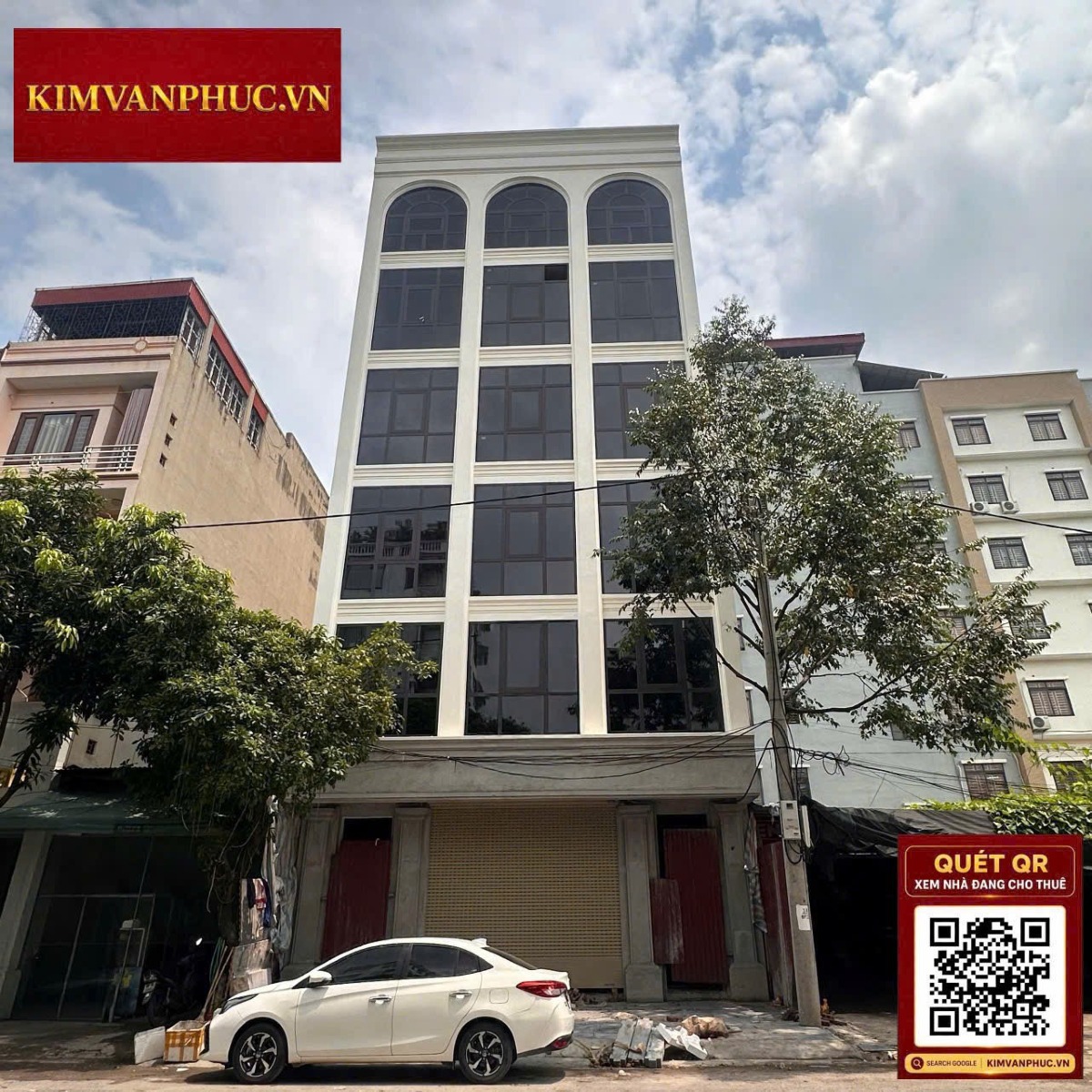 T356 | CHO THUÊ TÒA OFFICE 7 TẦNG TRỤC CHÍNH PHƯỜNG VÕ CƯỜNG – BẮC NINH T356 | 出租北宁武强坊主干道7层办公楼 