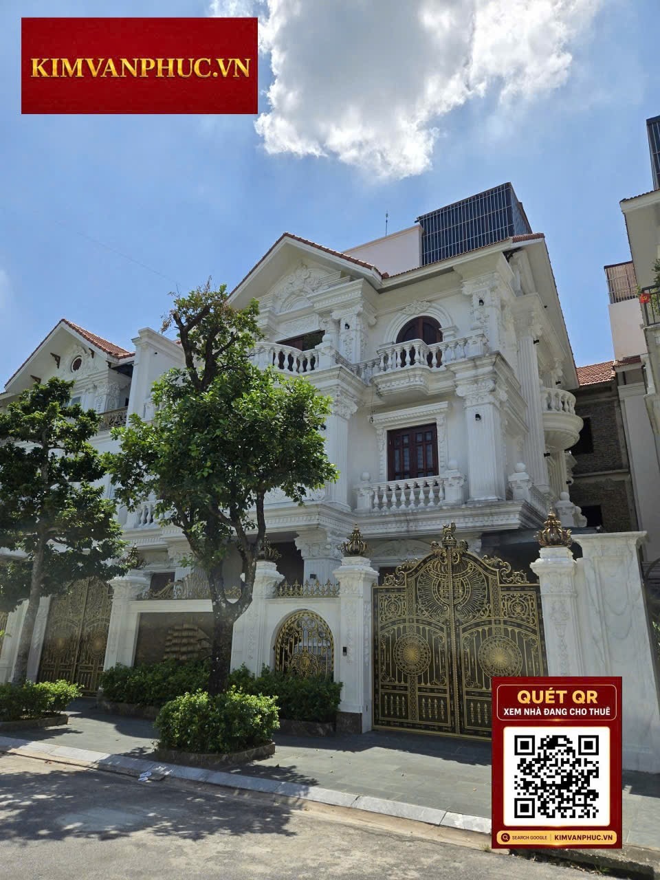 T371 | CHO THUÊ BIỆT THỰ ĐƠN LẬP GẦN HỒ ĐIỀU HÒA PHƯỜNG VÕ CƯỜNG – BẮC NINH T371 | 出租北宁武强坊调节湖附近独栋别墅